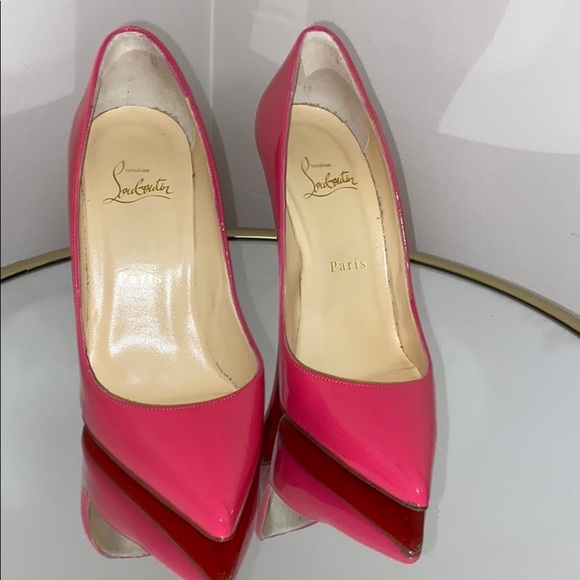 Authentic Christian Louboutin Pigalle Follies 100 - Picture 5 of 16